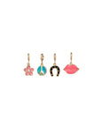 Mini Enamel Playfull Pendant With Clasp