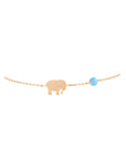 Elephant With 1 Bead Bracelet