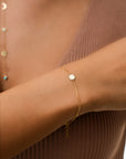 Tiny Lucky Gri-gri Bracelet Mono Sun