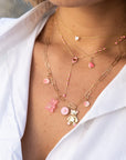 Mini Enamel Charm Pendant With Clasp