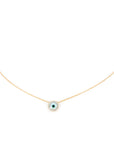 Mini Eye Full Diamonds Necklace