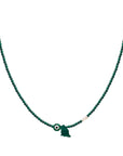 EYE KSA MAP SEMI PRECIOUS WITH SILVER CLASP