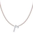 EYE SYRIA MAP SEMI PRECIOUS WITH SILVER CLASP