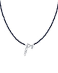 EYE SEMI PRECIOUS WITH SILVER CLASP FATIMA