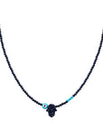 EYE SEMI PRECIOUS WITH SILVER CLASP FATIMA