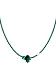 EYE SEMI PRECIOUS WITH SILVER CLASP FATIMA
