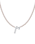EYE SEMI PRECIOUS WITH SILVER CLASP FATIMA