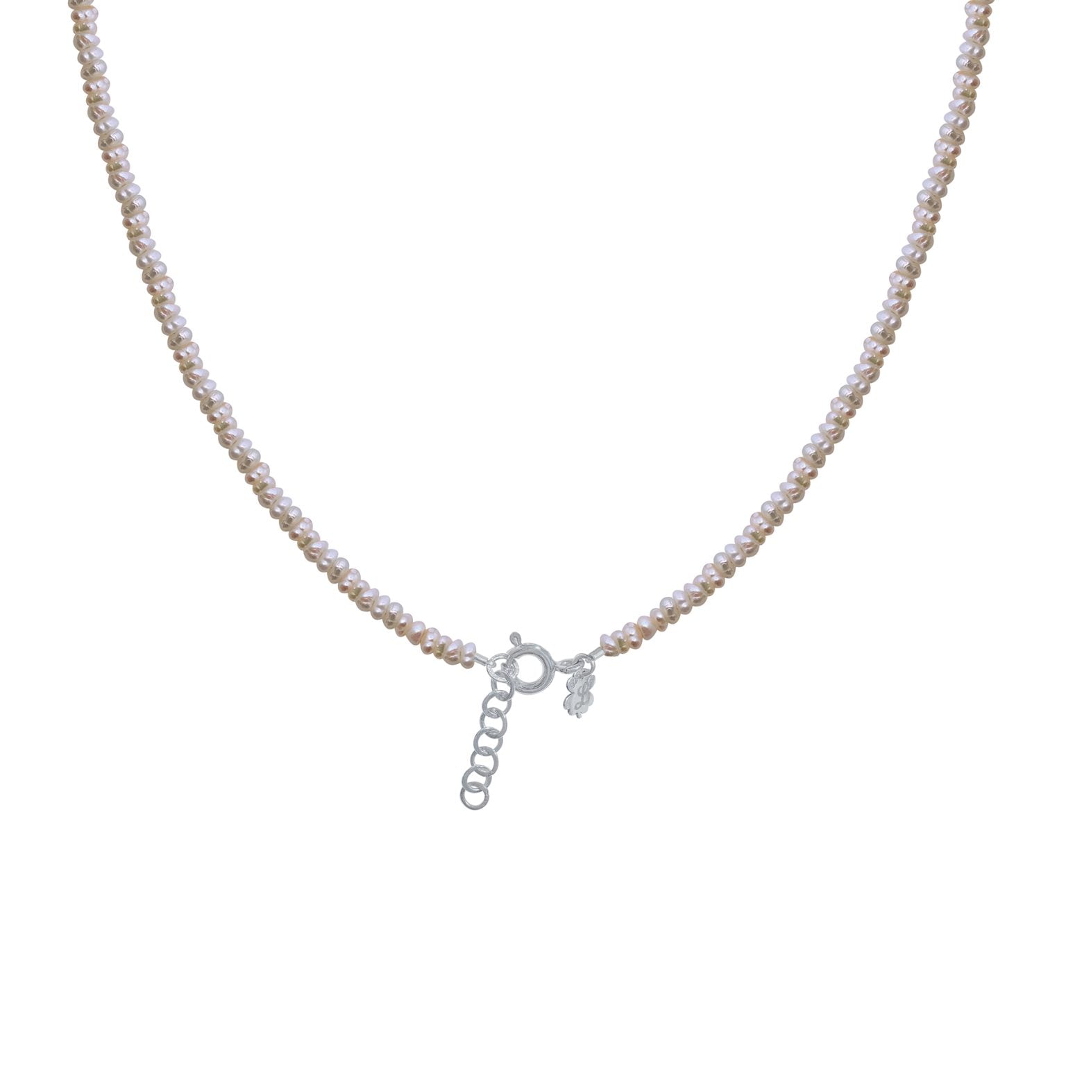 EYE HEART SEMI PRECIOUS WITH SILVER CLASP