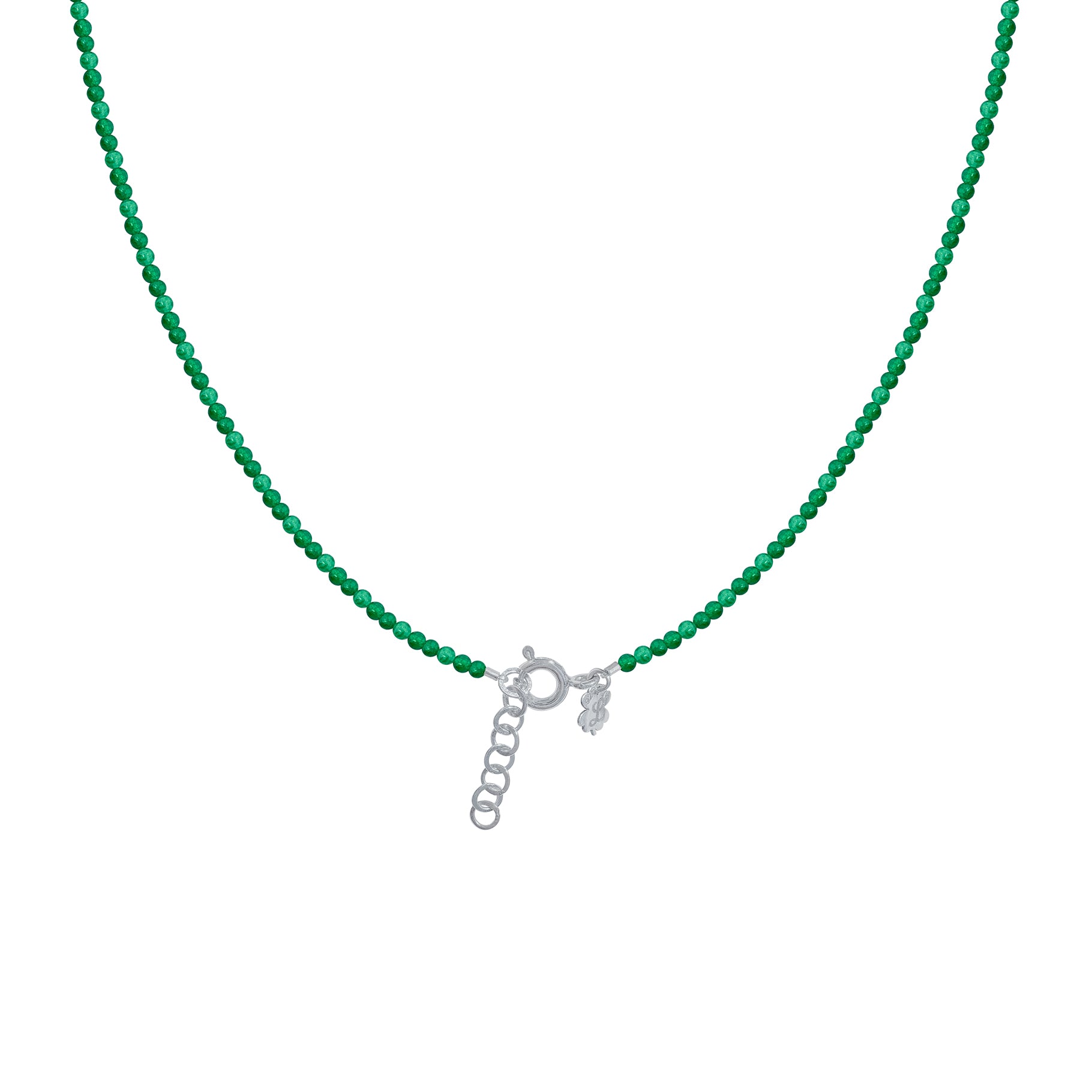EYE SEMI PRECIOUS WITH SILVER CLASP