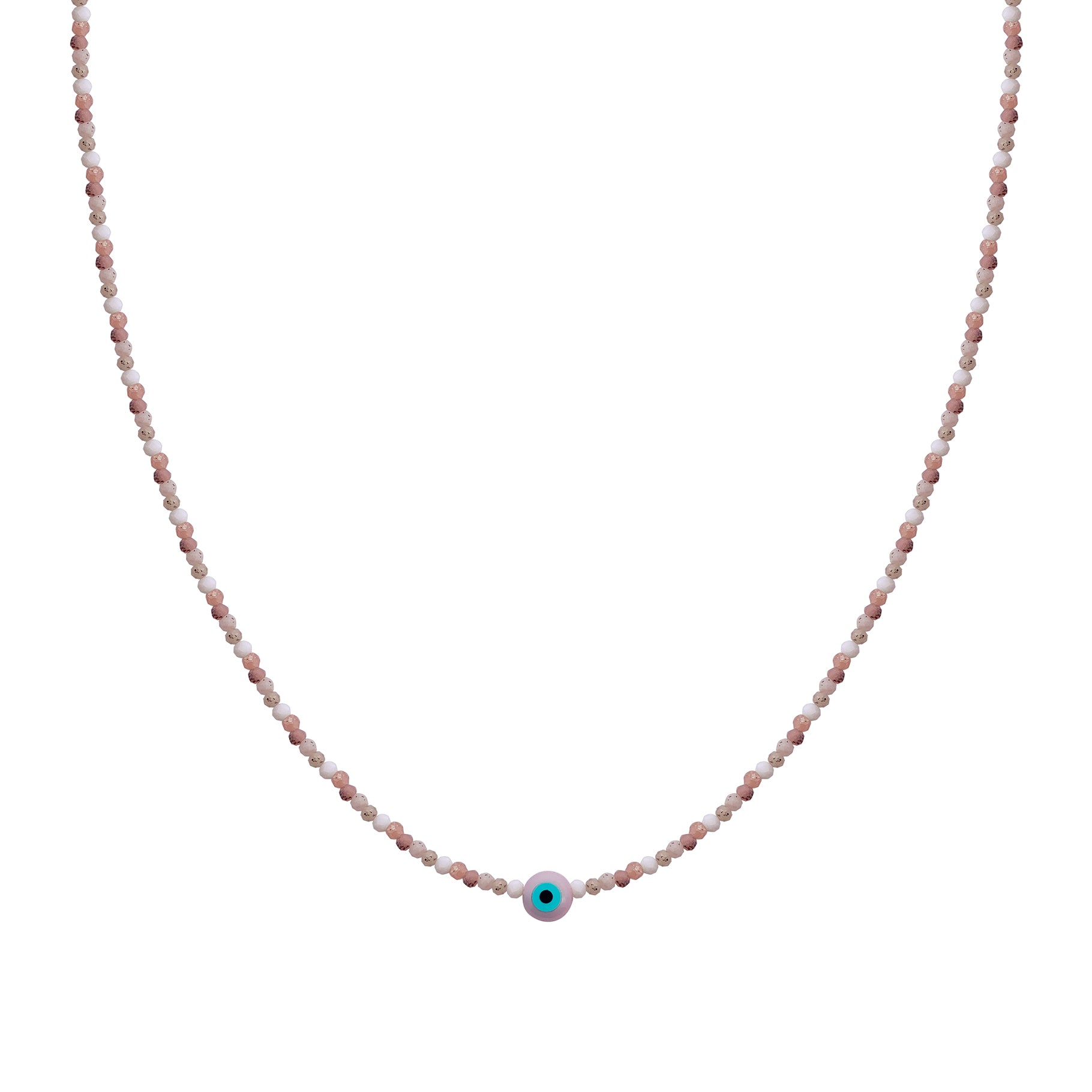 EYE SEMI PRECIOUS WITH SILVER CLASP