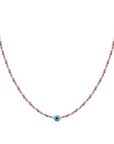 EYE SEMI PRECIOUS WITH SILVER CLASP