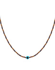 EYE SEMI PRECIOUS WITH SILVER CLASP