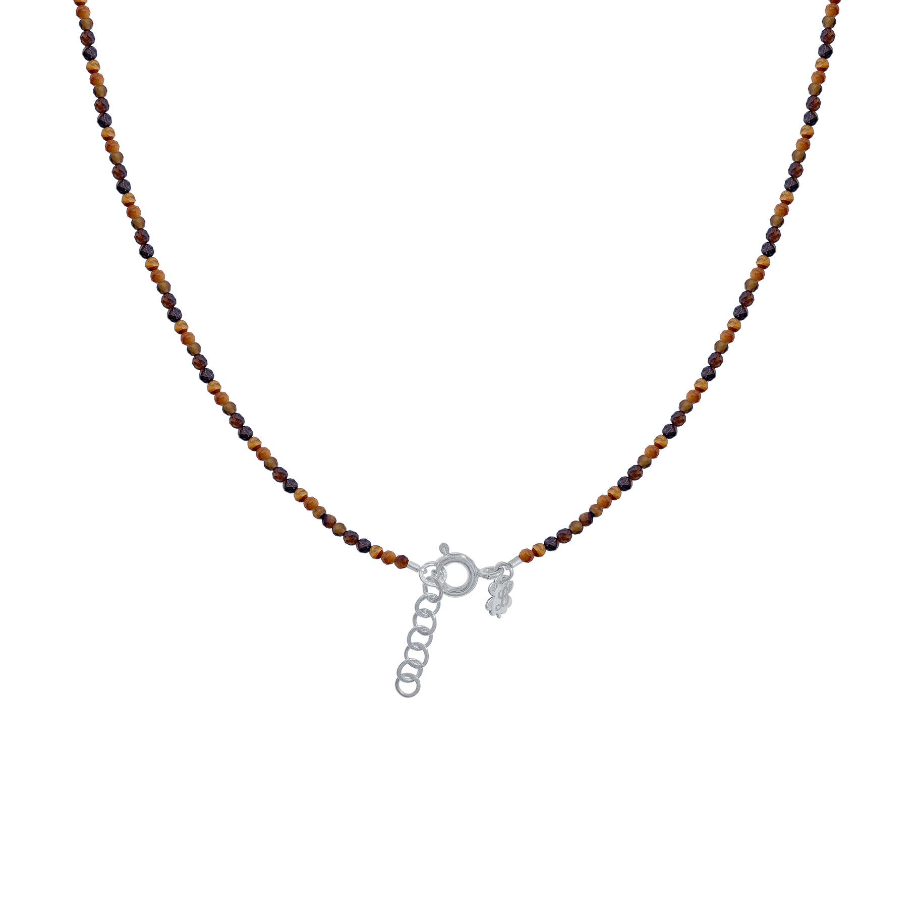 EYE SEMI PRECIOUS WITH SILVER CLASP