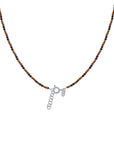 EYE SEMI PRECIOUS WITH SILVER CLASP