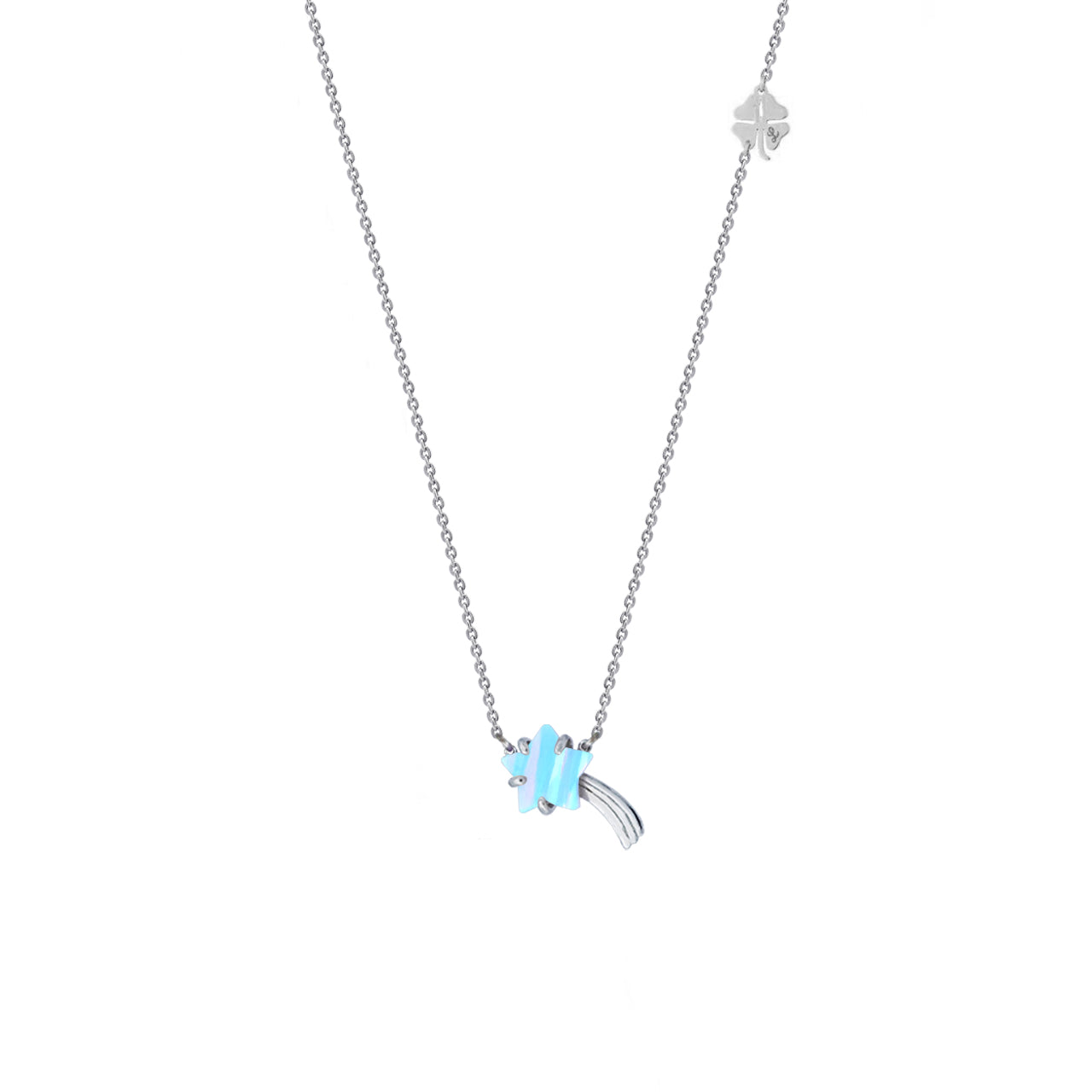 Shooting Star Silver Necklace