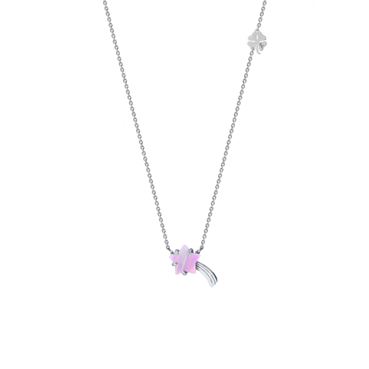 Shooting Star Silver Necklace