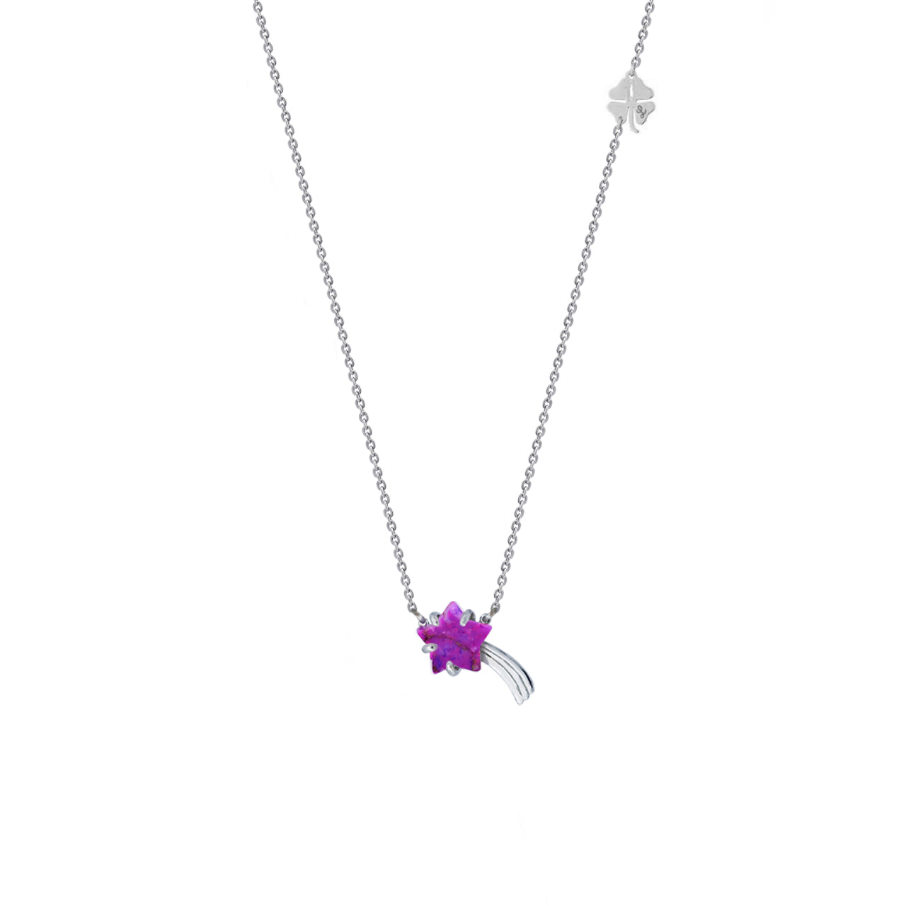 Shooting Star Silver Necklace