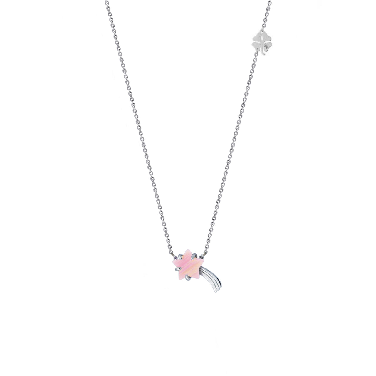 Shooting Star Silver Necklace