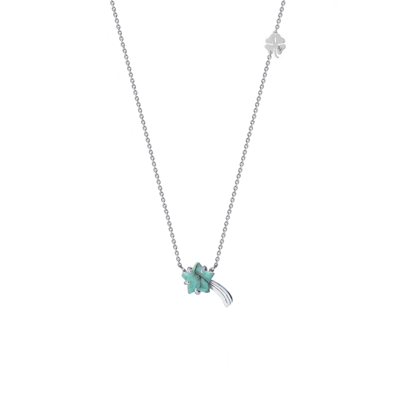 Shooting Star Silver Necklace
