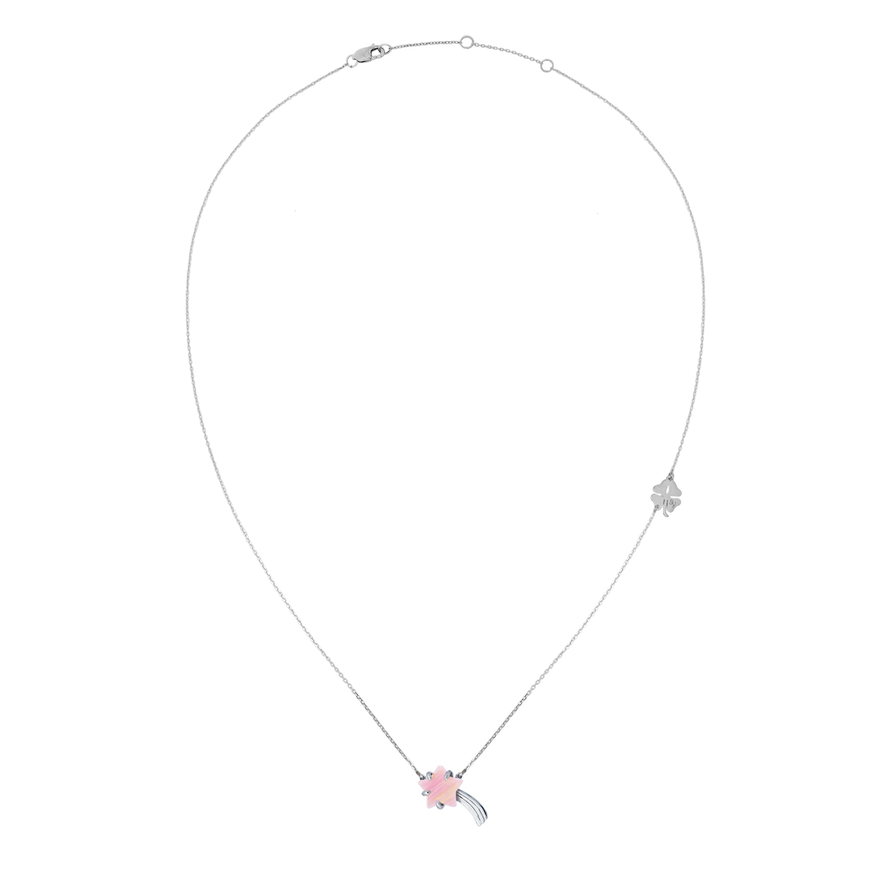Shooting Star Silver Necklace