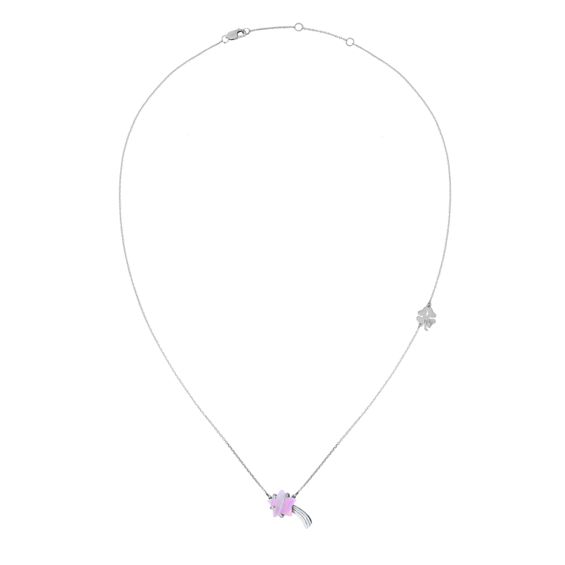 Shooting Star Silver Necklace
