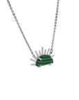 Sunset Crush Silver Necklace