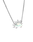 Sunset Crush Silver Necklace