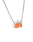 Sunset Crush Silver Necklace