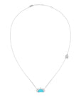 Sunset Crush Silver Necklace
