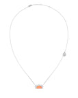 Sunset Crush Silver Necklace