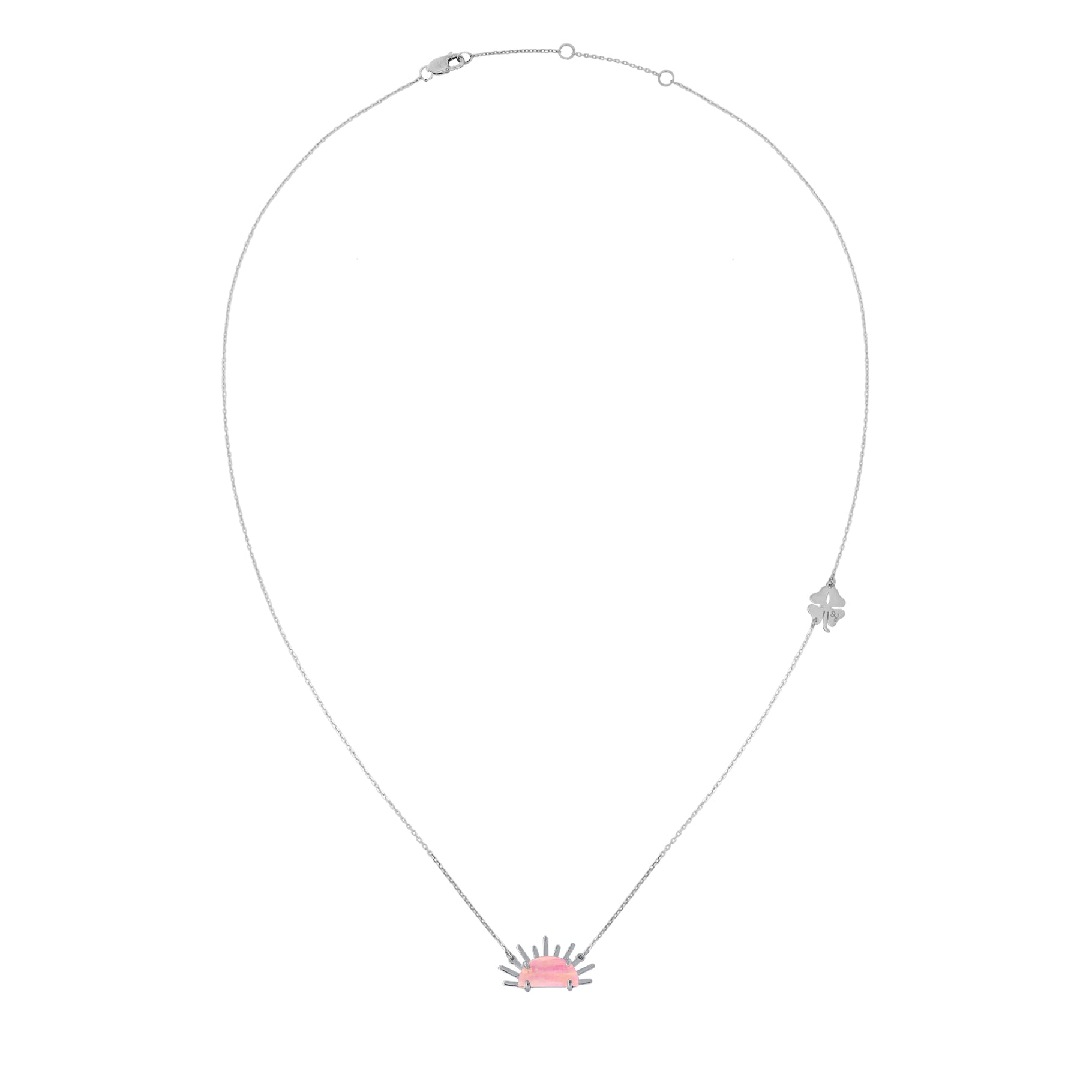 Sunset Crush Silver Necklace