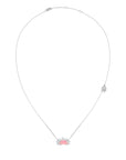 Sunset Crush Silver Necklace