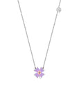 Oh Clover Silver Necklace