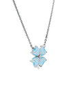 Oh Clover Silver Necklace