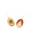 Medallion Enamel Our Lady Pendant