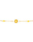 Sun Enamel Grigri Bracelet