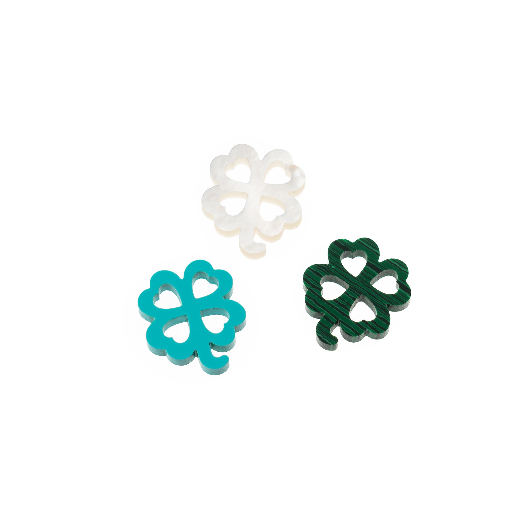 Charm Me Up Stone Pendant Clover
