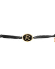 Tiny Medallion Enamel Allah Cord Bracelet