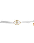 Tiny Medallion Enamel Allah Cord Bracelet
