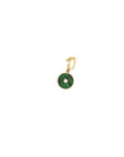 Tiny Amulet With A Diamond Dot And Forever Clasp Pendant