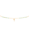 Palm Tree Dot Anklet