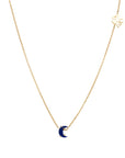 Tiny Moon Necklace
