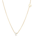 Tiny Moon Necklace