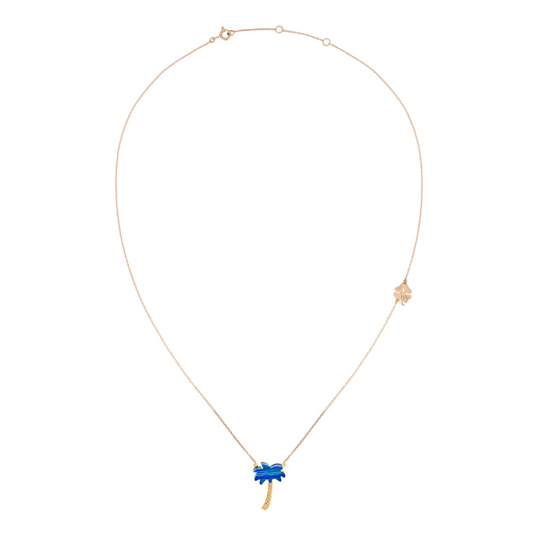 Realistic Palm Tree Necklace