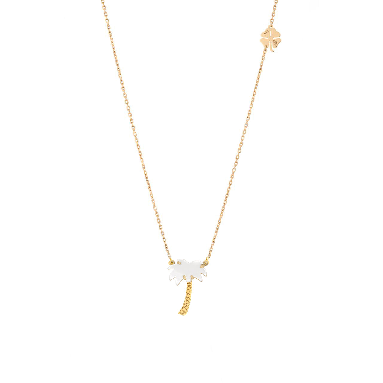 Realistic Palm Tree Necklace