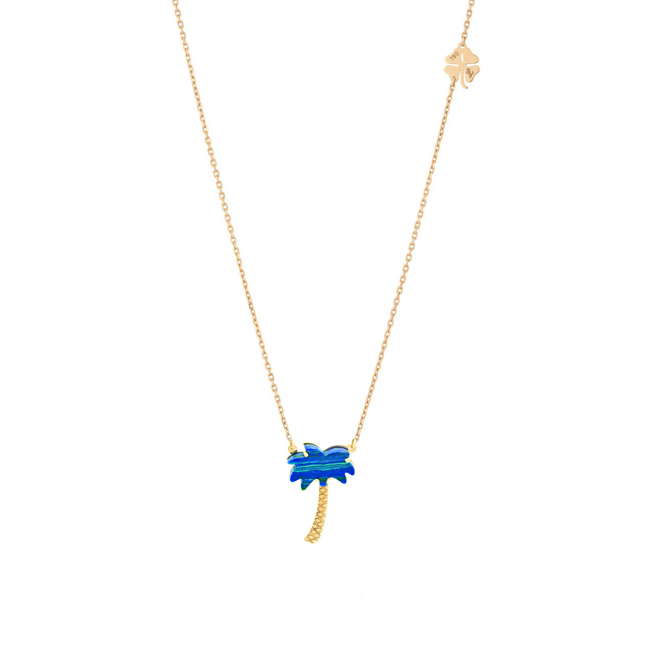 Realistic Palm Tree Necklace