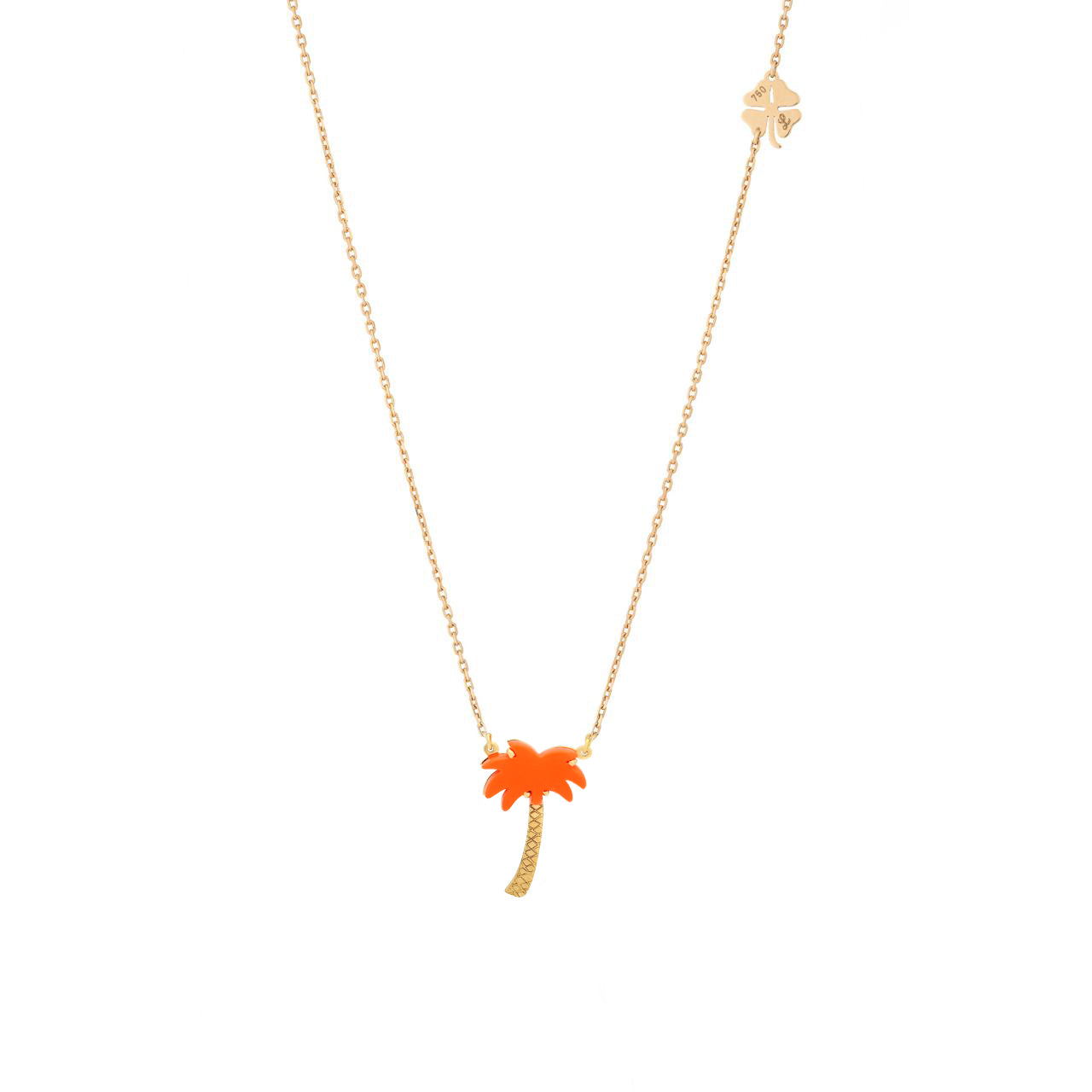 Realistic Palm Tree Necklace