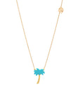 Realistic Palm Tree Necklace