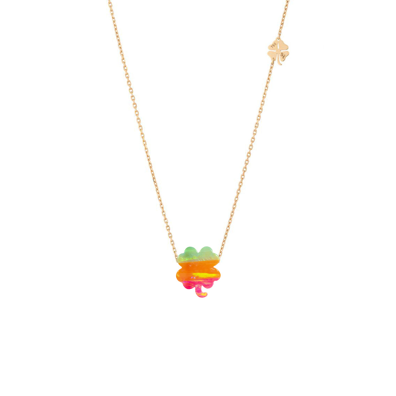 The New Tie And Dye Lucky Necklace