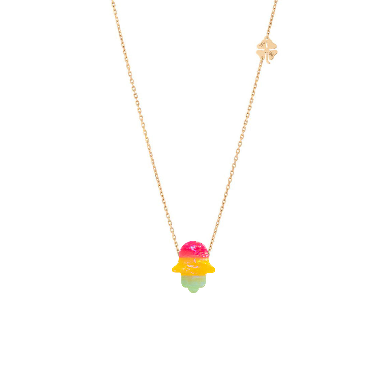 The New Tie And Dye Lucky Necklace